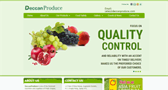 Desktop Screenshot of deccanproduce.com